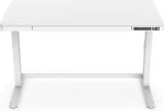 Digitus Schreibtisch 120x60 elektr.,USB-Lade.+Schublade wei&szlig; (Speditionsversand)