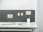Deltaco Office, 1200 (W) x600 (H) mm Akustilise t&ouml;&ouml;laua privaatsuse paneel