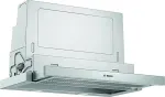 &Otilde;hupuhasti Bosch Serie 4 DFS067A51 cooker hood Semi built-in (pull out) Metallic, Silver 727.7 m&sup3;/h