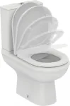 No name TOILET STAN EXACTO WITH COVER WHIT