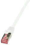 Logilink Patchkabel CAT6 S/FTP AWG27 PIMF 0,50m wei&szlig;