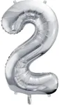 PartyDeco fooliumist &otilde;hupall, 35 cm, number 2