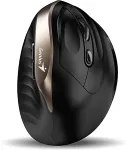 Hiir Genius Ergo 8250S/Vertical/Optical/Right-handed/1,600 DPI/Wireless USB/Black-Gold