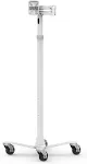 COMPULOCKS MEDICAL ROLLING CART EXTENDED - VESA COMPATIBLE - WHITE