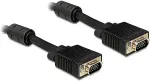 DeLOCK VGA-Kabel D-Sub15 -> D-Sub15 St/St 5.00m schwa