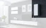 Cama MEBLE Cama Cabinet VIGO "90" full 90/35/32 hall/valge gloss
