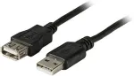 EFB Elektronik EFB-Elektronik USB2.0 Verl&auml;ngerungskabel A-A, St.-Bu., 3,0m, schwarz, Premium Hersteller: (K5220SW.3)