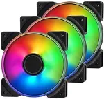 FRACTAL DESIGN Prisma AL-14 - Geh&auml;usel&uuml;fter - 140 mm - Schwarz, Wei&szlig;, halb transparent (Packung mit 3) (FD-FAN-PRI-AL14-PWM-3P)