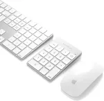 Klaviatuur Satechi Slim Wireless Keypad silver