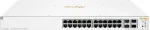 Hewlett & Packard Enterprise HPE Aruba Networking Instant On 1930 24G Class4 PoE 4SFP/SFP+ 370W Managed L2+ Gigabit Ethernet (10/100/1000) Power over Ethernet (PoE) 1U White