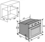 Ahi Schlosser Integreeritav OE629CBL