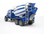 BRUDER MACK Granite concrete mixer truck - 02814
