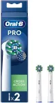 Oral-B | Replaceable toothbrush heads | EB50RX-2 Cross Action Pro | Heads | For adults | Number of brush heads included 2 | White