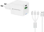 CONCEPTRONIC Ladeger&auml;t 2Port GaN 3-in-1 33WPD3.0/PPS ws
