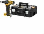 DeWALT Cordless Rivet Gun DCF414NT, 18 Volt, 4.8 - 6.4 mm, yellow/black, without battery and charger, in T STAK Box