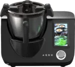 AENO CR1S Smart Cooking Robot, 3.5L Bowl, 8 Programs, 5" Screen, Black