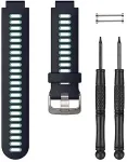 Garmin - Armband - Mitternachtsblau, Frost Blue - f&uuml;r Forerunner 735XT
