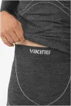 Viking Bielizna męska Lan Pro Set Merino grafitowa L