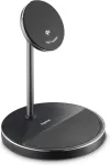 No name Hama 00201738 mobile device charger Headphones, Smartphone Black USB Wireless charging Fast charging Indoor