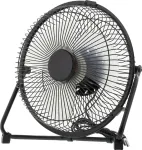 DELTACO USB ventilaator 18cm, must / FT-758