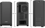 Korpus Be quiet ! SILENT BASE 601 Window Black