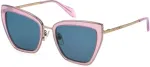 JustCavalli P&auml;ikeseprillid JUST CAVALLI naistele SJC092-5306SM (l&auml;&auml;tse/silla/sanga) 53/20/140 mm