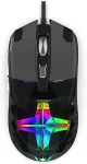 Hiir INCASE INCA Gaming Maus RGB/ 7200DPI/ 6Tasten/USB 1.60m schwarz retail