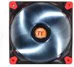 Thermaltake Luna 12 LED White Computer case Fan 12 cm Black, Red, Transparent