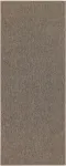 No name MARS 1x1.6 BROWN SOFTFLAT RUG