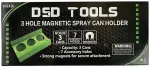 DSDTOOLS 3-aukuline magnetiline pihustite hoidja DS1416