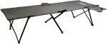 Coleman Packaway camping lounger, steel 2176135, camping bed (dark grey, model 2023)