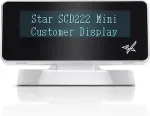 STAR MICRONICS EUROP CUSTOMER DISPLAY SCD222U WHITE ONLY FOR USE WITH MPOP