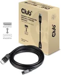 Club3D Club 3D CAC-1023 DisplayPort 1.4 forl&aelig;ngerkabel 3m Sort