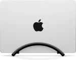 No name Aluminum stand for MacBook, Notebook (black)