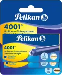 Tooner Pelikan Tintenpat 4001 Grossr. GTP-5-k-bl fuer Patronenfuellhalter loesch- auswaschbarer koenigsblau Blister 2 Etuis 10 Pat. (00330852)