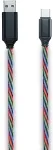 2GO USB Datenkabel "Tricolor" LED-Beleucht. USB-C 3.1 100cm