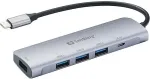 SANDBERG 336-20 USB-C to 4 x USB 3.0 Hub SAVER