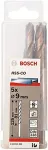 Bosch Powertools Bosch Metal twist drill HSS-Co, DIN 338, 9.0mm (5 pieces, working length 81mm)