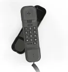 Telefon Alcatel T06 - Schnurgebundenes Festnetz - Schwarz