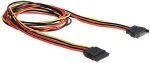 DELOCK Stromkabel SATA 15Pin -> SATA 15Pin St/Bu 1.00m
