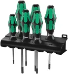 WERA Kraftform Plus 367/6 TORX HF - Schraubendrehersatz - 6 St&uuml;cke - in Ablagekasten (05028059001)