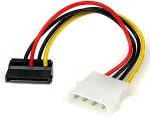 Startech .com SATAPOWADPL, SATA, Molex (4-pin), Male/Female
