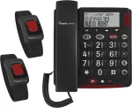 Mobiiltelefon Amplicomms BigTel 50 Alarmpliiats Duo Dark Grey