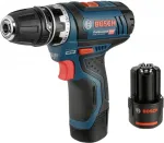 Bosch Professional GSR 12V-15 FC Flexiclick cordless screw driller + case + 2 Batteries 2.0Ah - 06019F6001