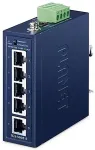 Planet Technology Corp. PLANET IGS-500T-E juhtmevaba hallatav Gigabit Ethernet (10/100/1000) Blue