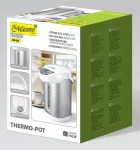 Veekeetja Maestro MR-084 steamer pot 4.5 L Stainless steel, White