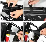 Wildman Bicycle frame bag case ES19 1L bike holder black