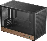 Korpus Deepcool CH260 WOOD Micro Tower Black, Wood