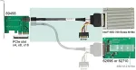DeLOCK Kabel SFF-8643 Stecker > U.2 SFF-8639 Buchse + SATA Stromanschluss 75 cm