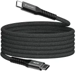 VERBATIM Sync & Charge USB-C to USB-C 60W Magn. 120cm Black